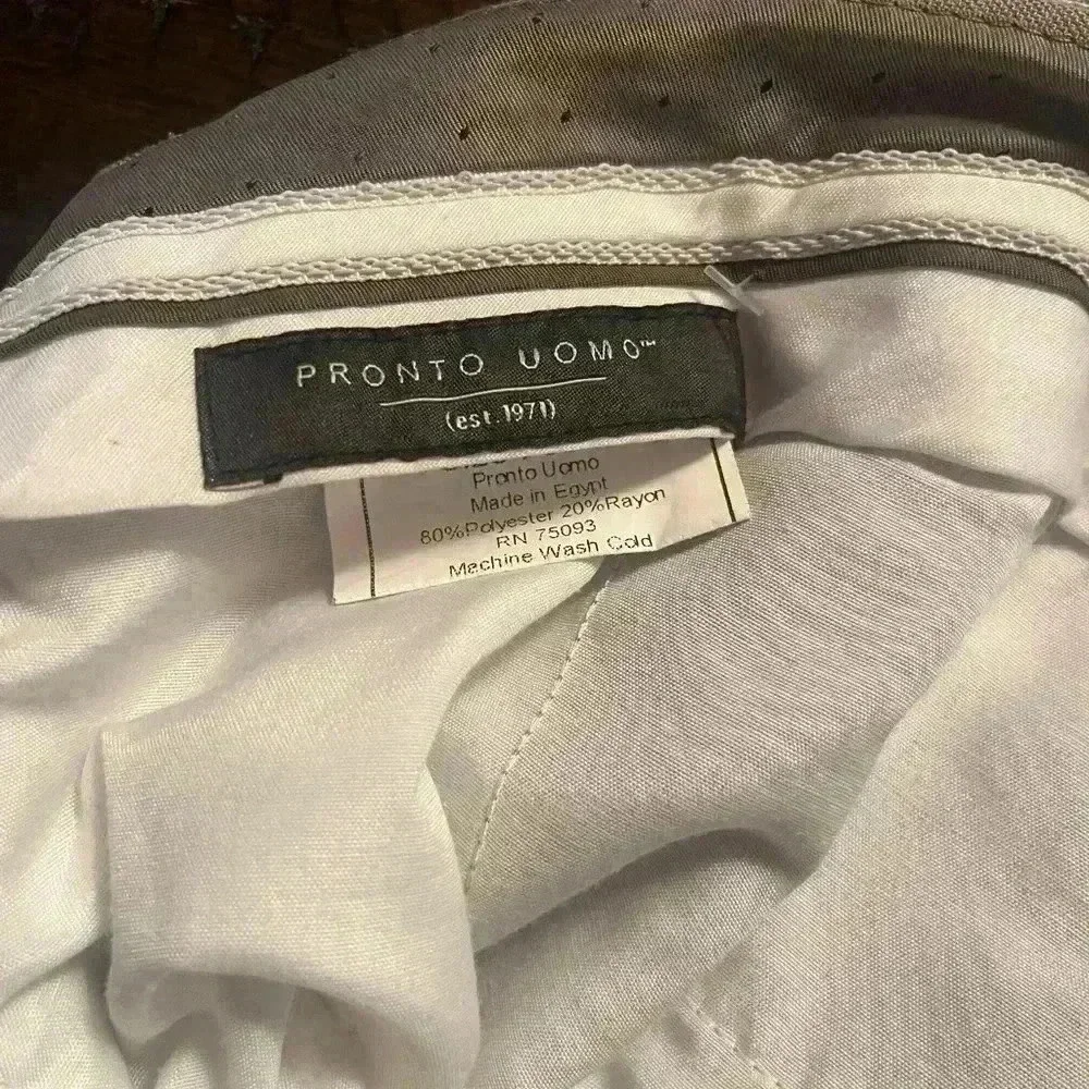 Pronto uomo tan dress pants